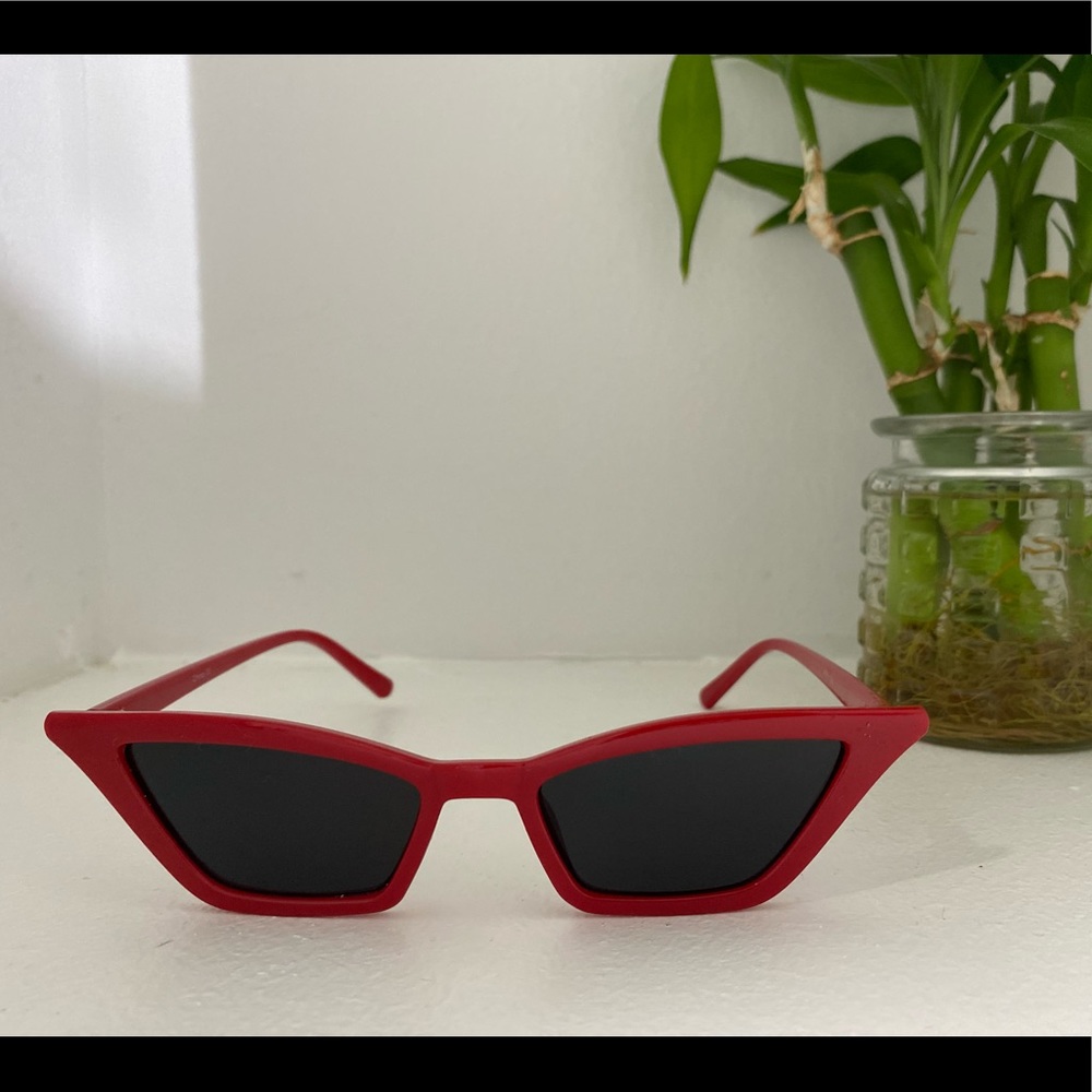 Red sunglasses
